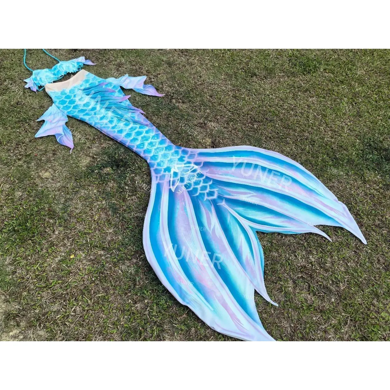 MRYUNER Original Koi Mermaid Mahina Large Fishtail Oceanarium Free Diving Swimsuit Photo Can Be Customized Size