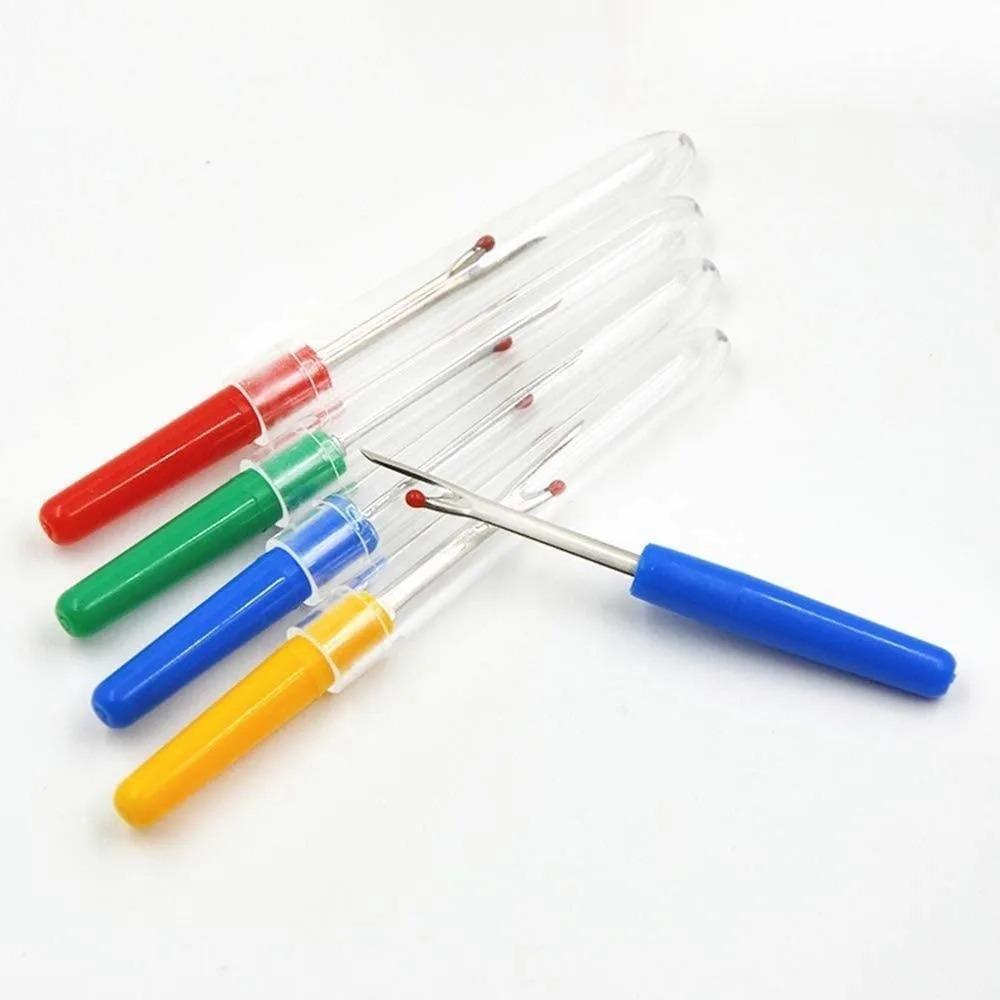 Professional Multi-Slip Grip Seam Ripper: Durable Stitch Remover & DIY Fabric Cutting Tool, Sharp Sewing Scissors & Must-Have Home Tailoring Accessory for Easy Crafting.