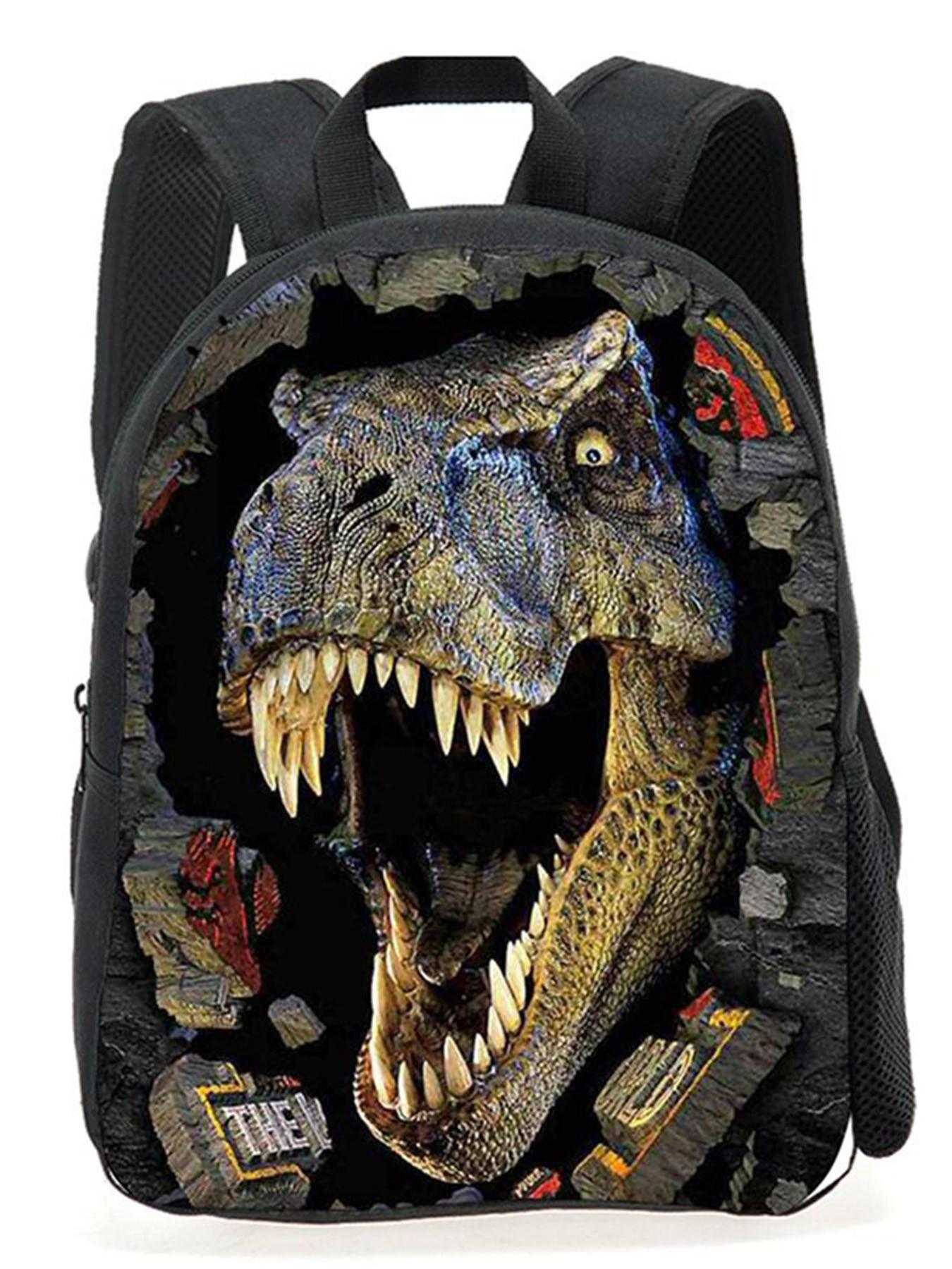Lightweight Dinosaur Bag with Adjustable Straps and Reinforced Seams, Perfect for School Use, Stylish & Functional Backpack, School Backpacks