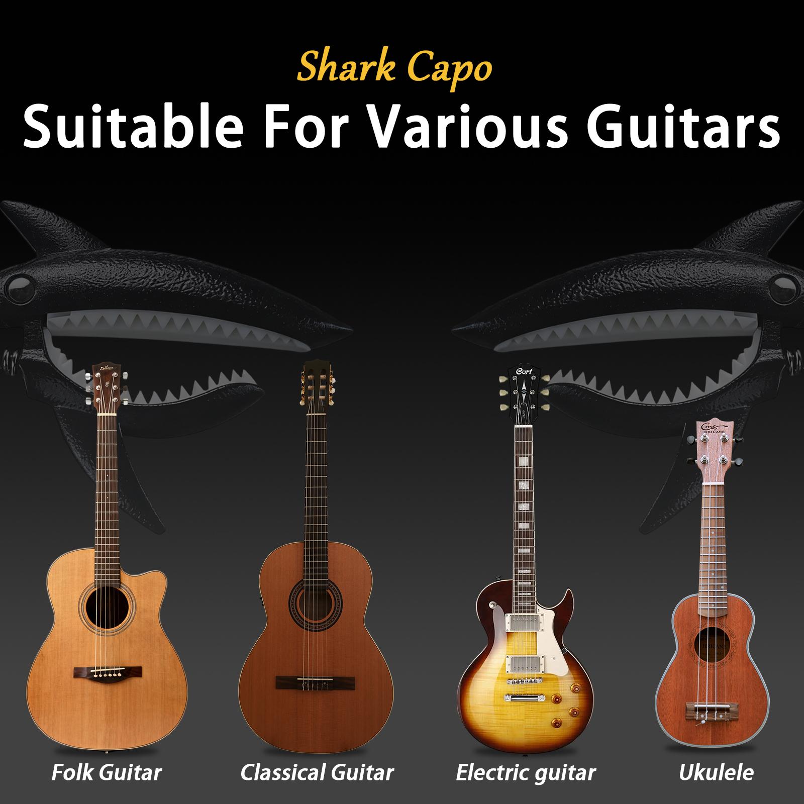 Shark Guitar Capo Gift for Guitarists