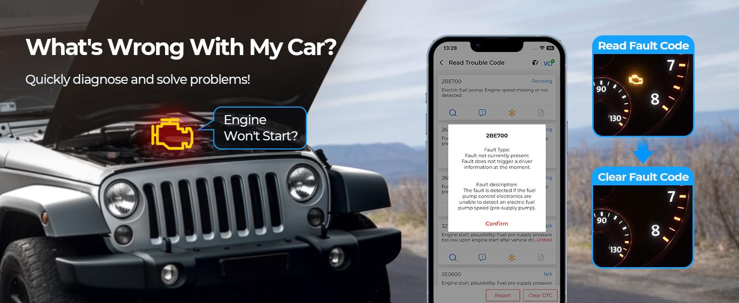 TOPDON TopScan OBD2 Scanner Diagnostic Tool Full System 8+ Popular Functions Bi-directional Control For vehicle