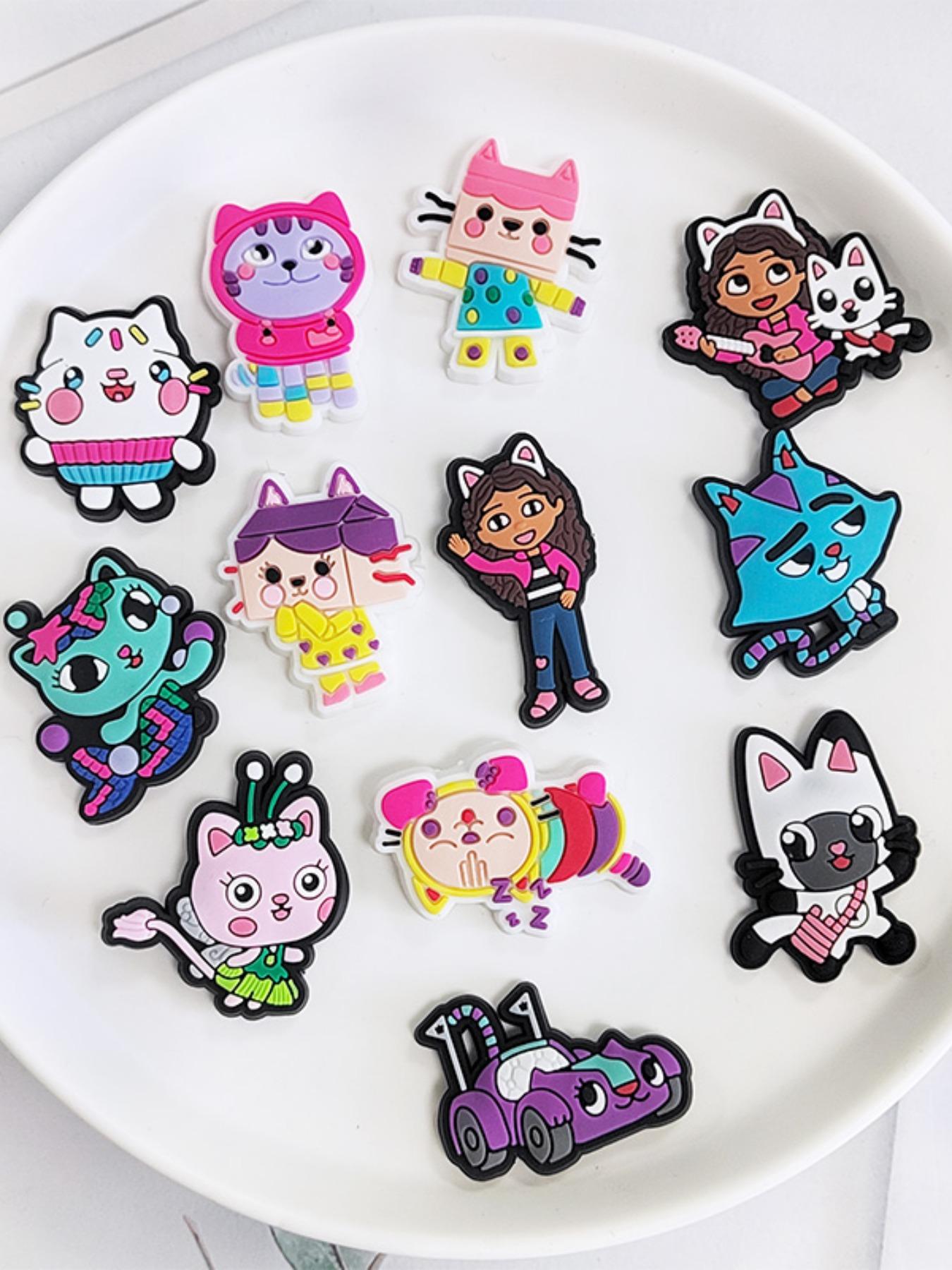 14-Piece Cartoon Series Shoe Charms For Bubble Slides Clogs Sandals,PVC Shoe Decorations Accessories Buckle For Christmas Birthday Gifts