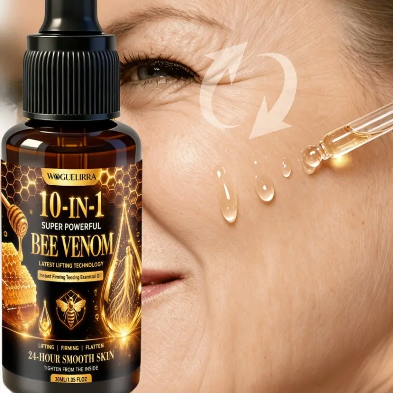 10-In-1 Beevenom Oil, Instant Firming, Tightening, 24hr Hydration, Face Moisturizing Essence, Quick Absorption, Brightening, All Skin Types
