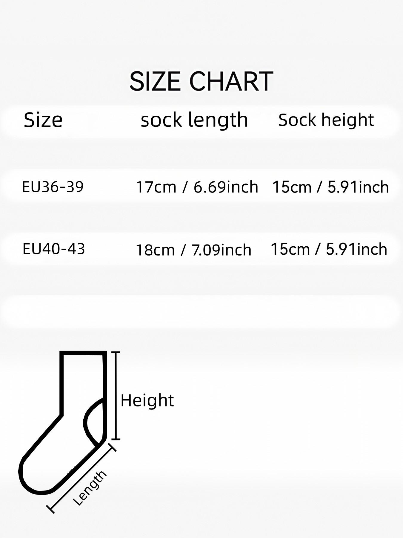 6 Pairs Plain Edge Women's Crew Socks, Soft Breathable, Casual Style, All Seasons, Random Color Mix, Ideal for Daily Wear