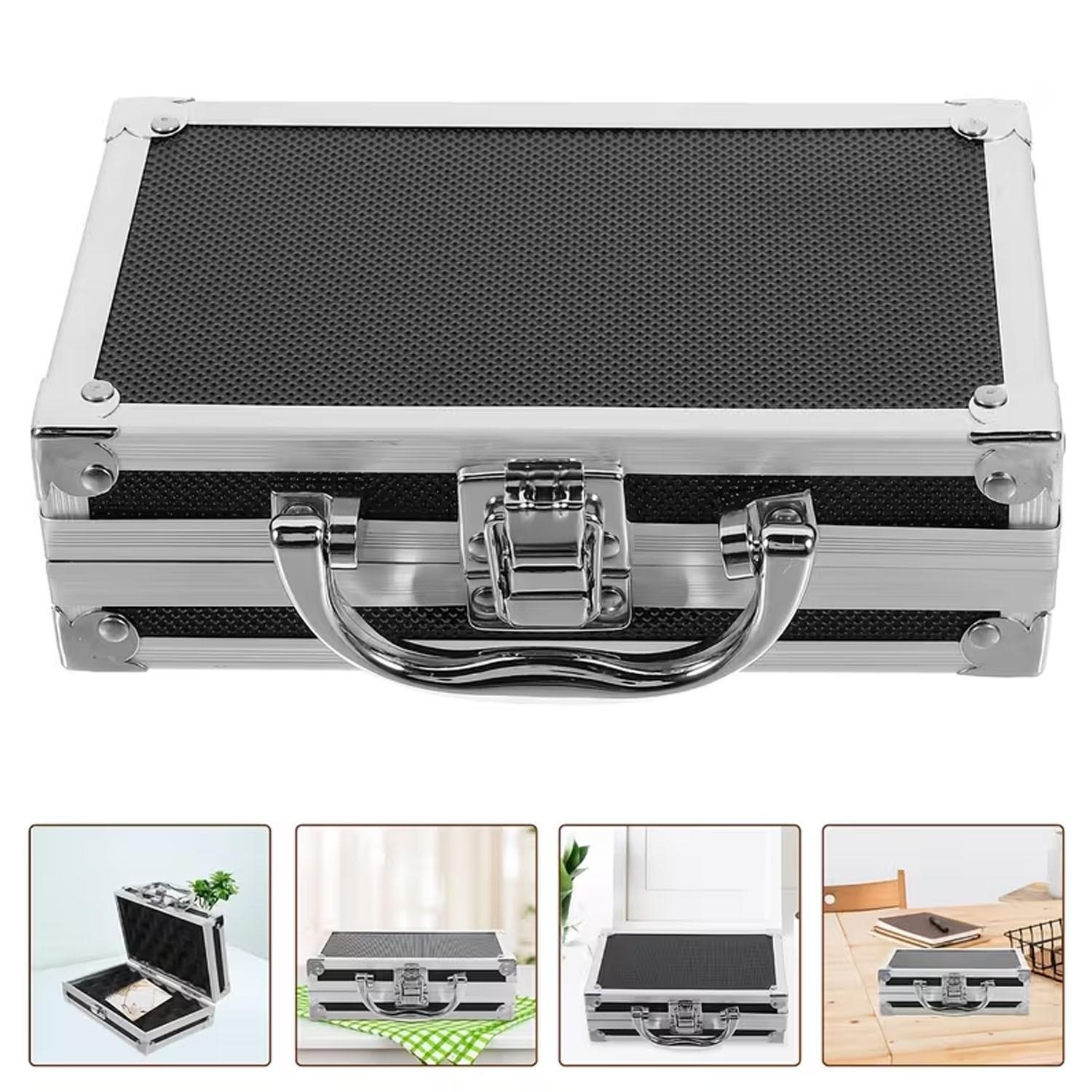 Portable Handheld Box, Multifunctional Cash Storage for Jewelry, Valuable Items, Money, Coins, Keys, Home Organizer, Office Desktop Holder, Jewelry Storage Unit