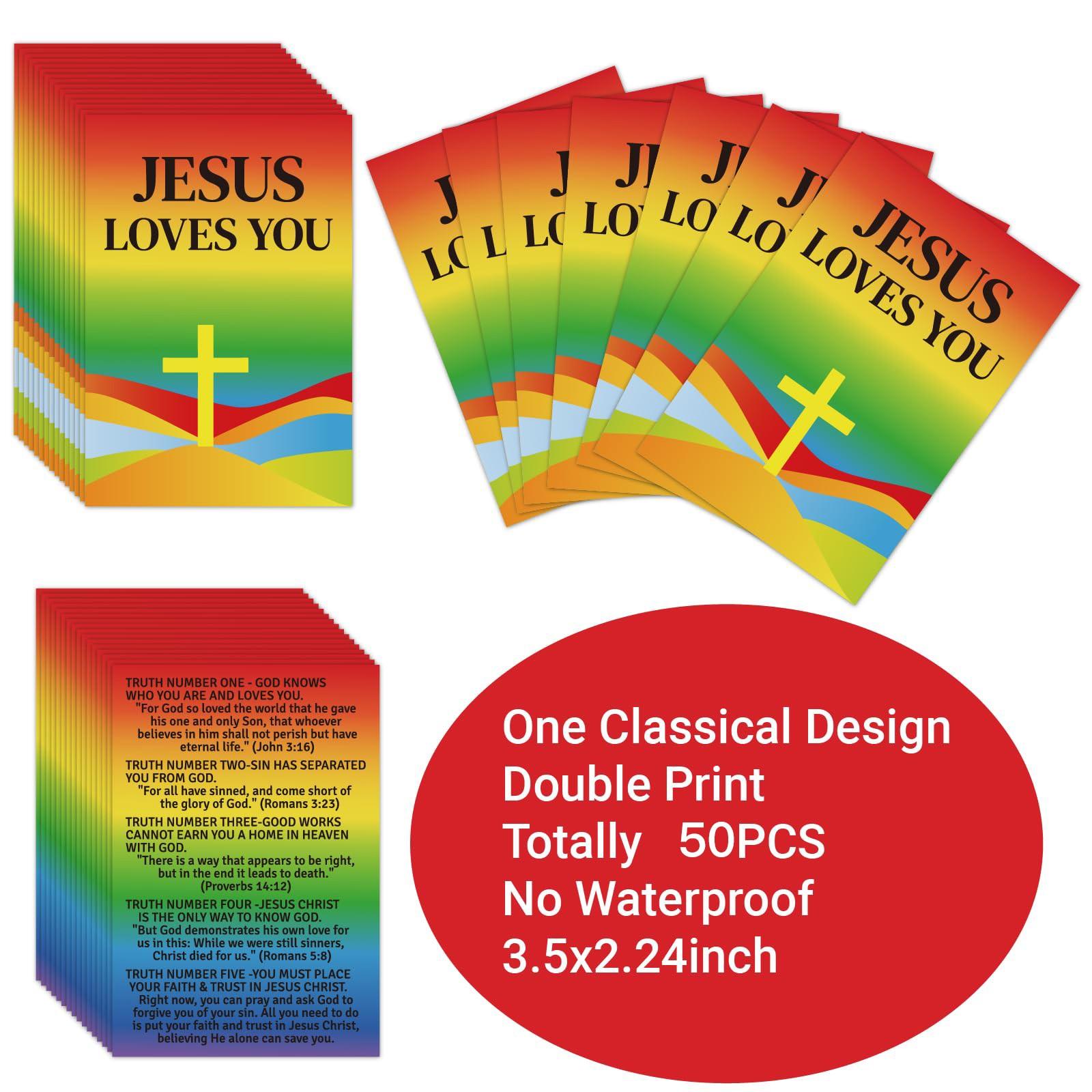 Christian Valentine Card Gospel Booklet, Religious Saint Valentine Roman Road Salvation Booklet, Catholic Prayer Bible Card (jesus Loves You)