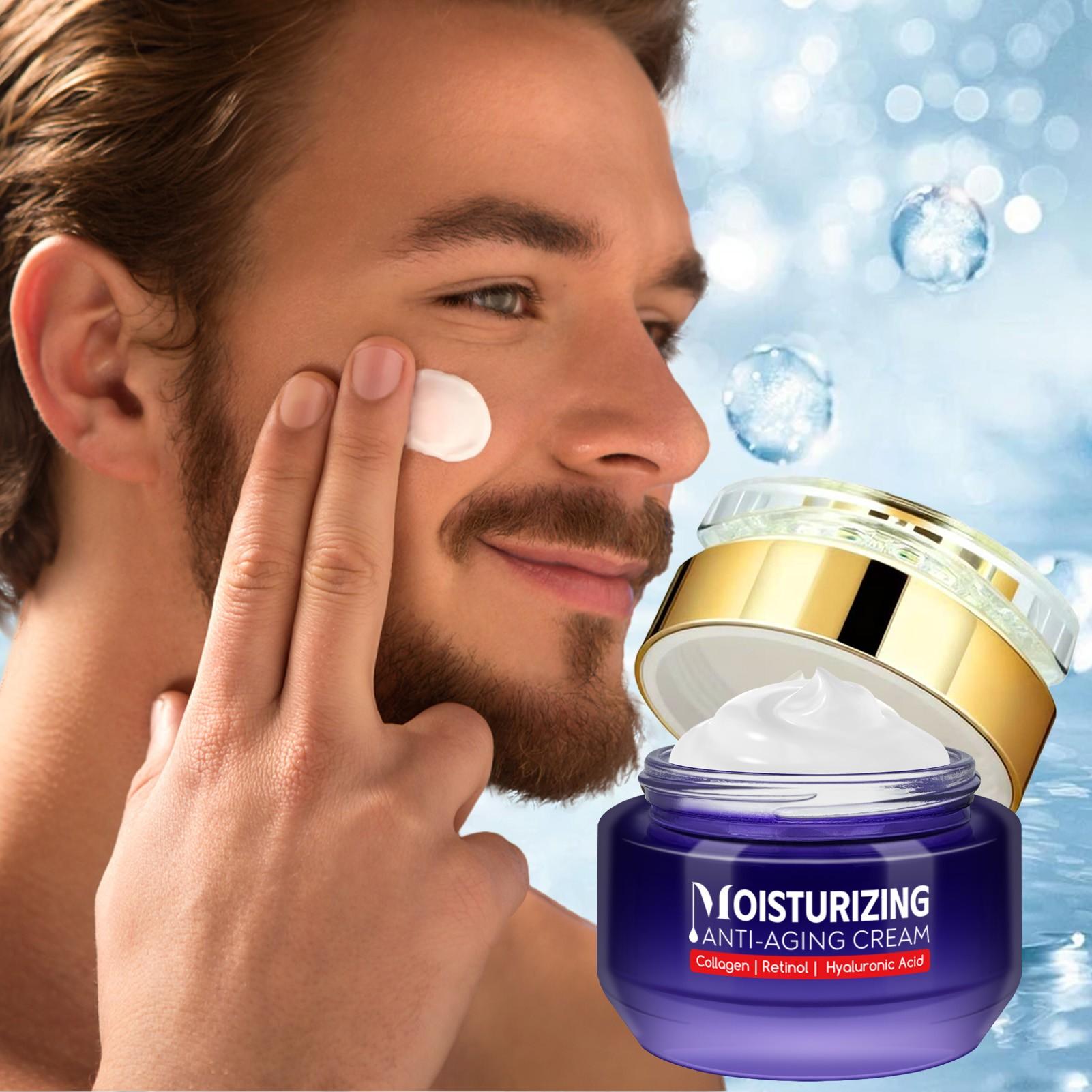 50g Moisturizing Cream, Wrinkle Reduction, Contains Collagen Peptide, Retinol, Hyaluronic Acid, Tightening, Fine Line Fade, Daily Skincare