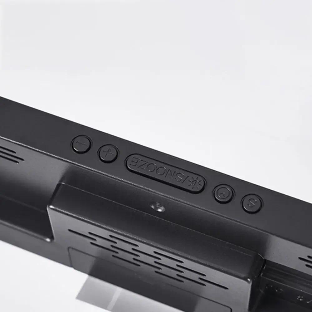 Creative digital clock, color night light, temperature calendar alarm clock, LED large digital electronic clock, backlight, home decoration