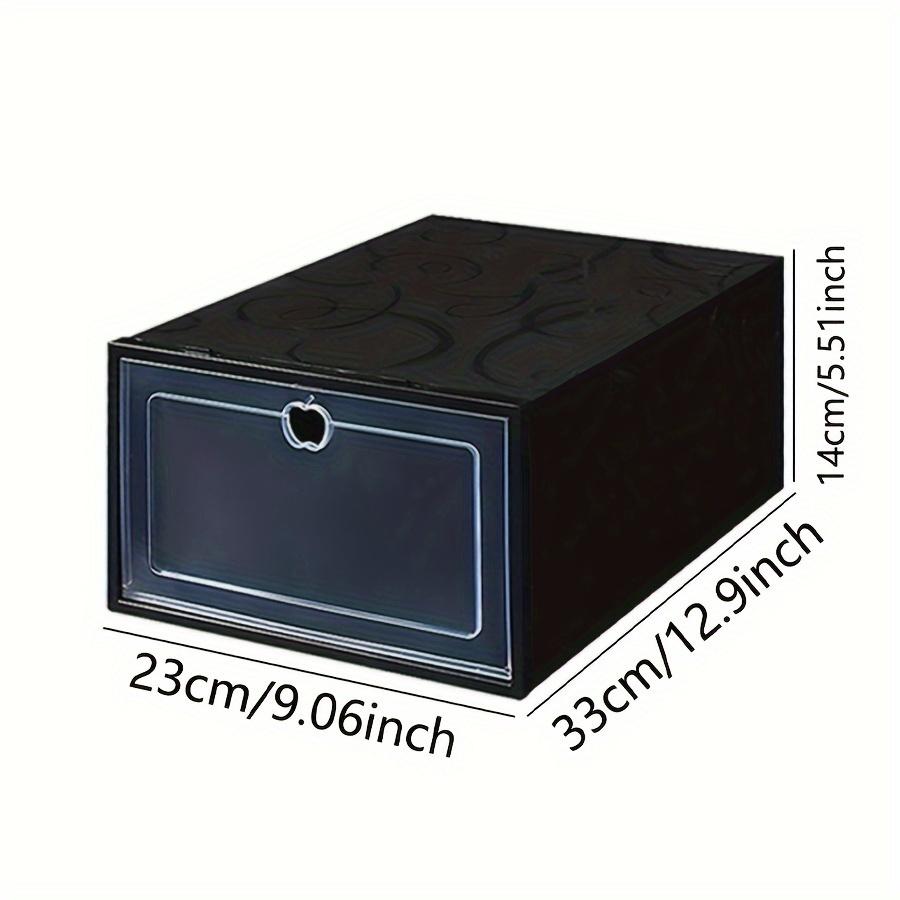 15PCS Large Transparent Shoe Box Shoe Storage Box Stackable Shoe Organizer Space-saving Foldable Shoes for Closets Sneaker Container Storage Box Find Shoe Storage Box in One Second Household New Year New Year Shoe Storage Box