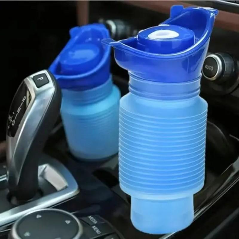 Portable Urinal Set for Cars, Outdoor Standing Urine Bucket, Emergency Travel Reusable Camping Toilet, Leak-Proof Design