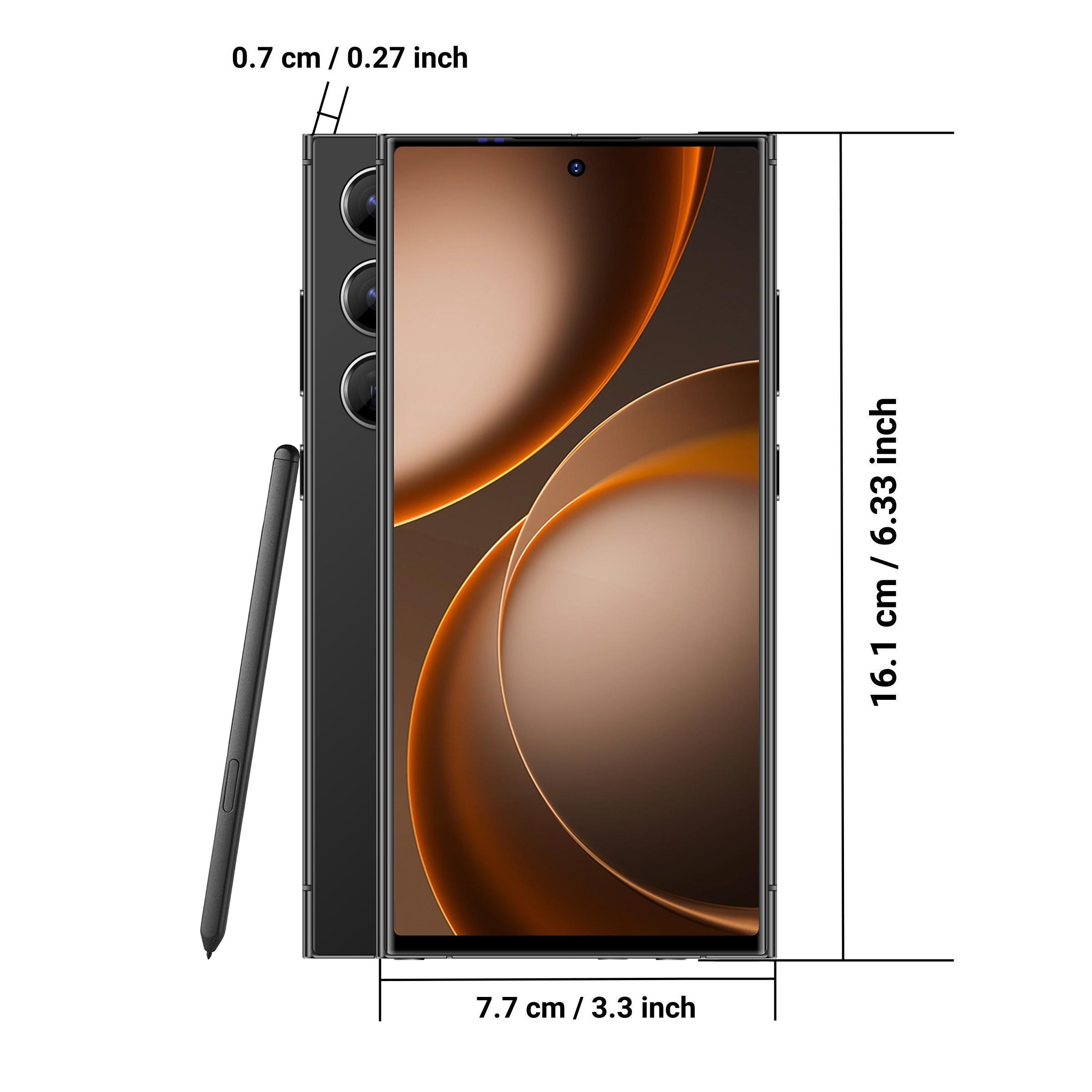 FUFFi-S24 Pro Smartphone, 6+64GB ROM Cellphone, 8+20MP Camera, 4G Network Unlock, Dual SIM, Android 12.0, High-Performance Mobile Device