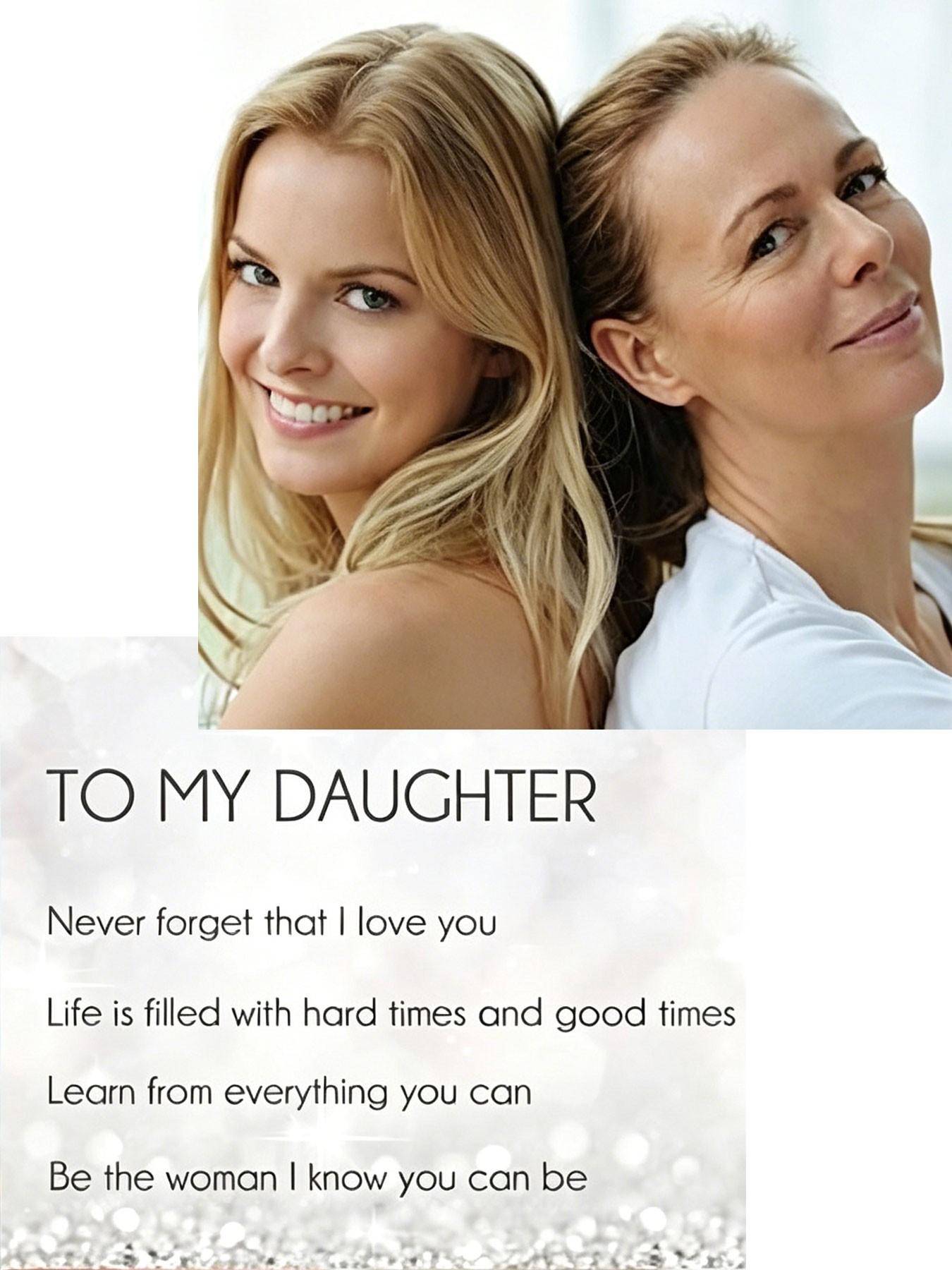 Personalized bracelet for teenagers/women, adjustable bracelet, inspirational jewelry gift, graduation gift, suitable for daughters/mothers/friends, appropriate for junior high, high school, and university students.