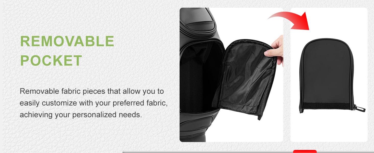 14 Way Golf Stand Bag, Lightweight Golf Bag for Men & Women, Premium Leather Golf Club Bags with Padded Ergonomic Double Strap, Full Length Dividers, Multiple Pockets Waterproof Design 14 Way Golf Stand Bag, Lightweight Golf Bag for Men & Women, Premium Leather Golf Club Bags with Padded Ergonomic Double Strap, Full Length Dividers, Multiple Pockets Waterproof Design