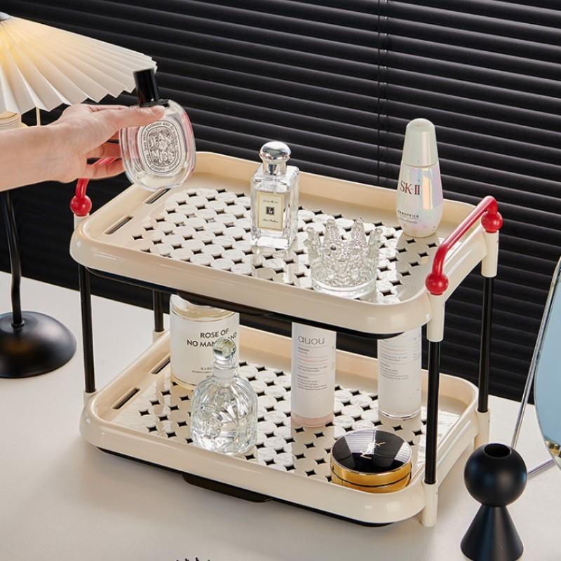 High Aesthetic Desktop Organizer, Multi-Layer Coffee Cup Holder, Kitchen & Living Room Storage Rack, Practical Drainage Shelf, Versatile Standing Shelf