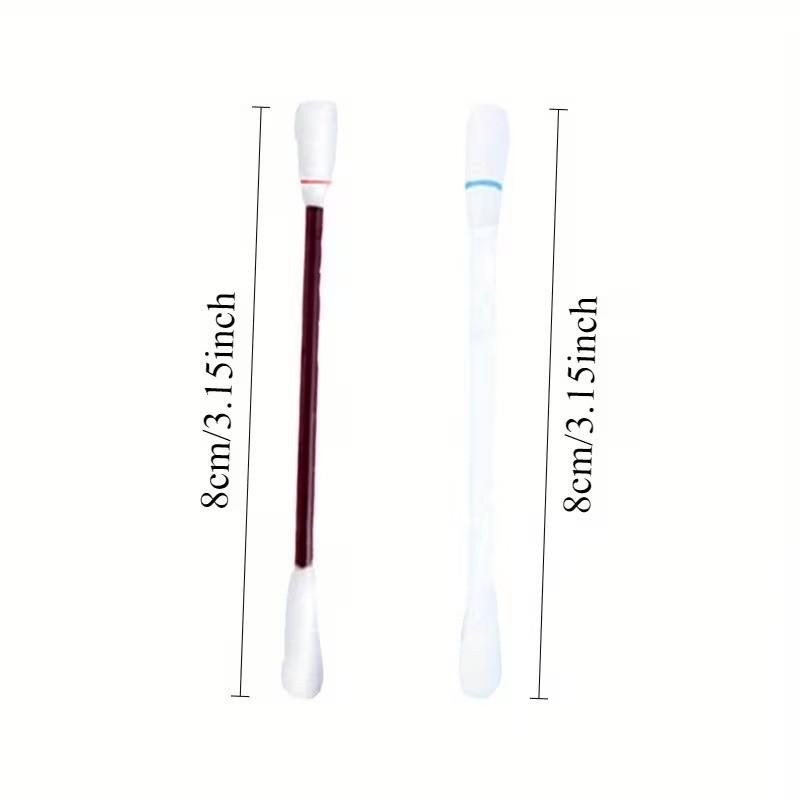 100 Cotton Swabs, Care Cotton Swabs, Pet Cotton Swabs, Emergency Supplies Accessories, Individually Packaged, Portable, Outdoor Activities