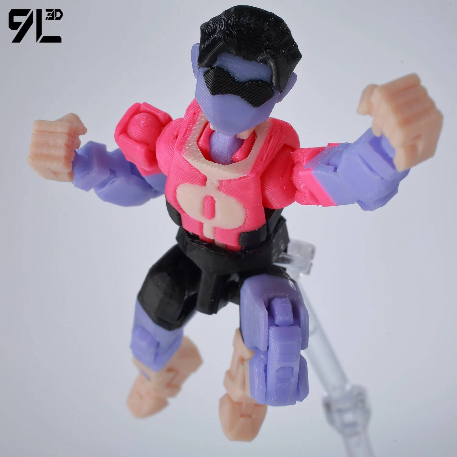 9L3D Invincible Slayer Daryl Dixon Lucky13 Action Figure Dummy13 Multi-Jointed Collectible Model Toys Titan13 Birthday Gifts T13