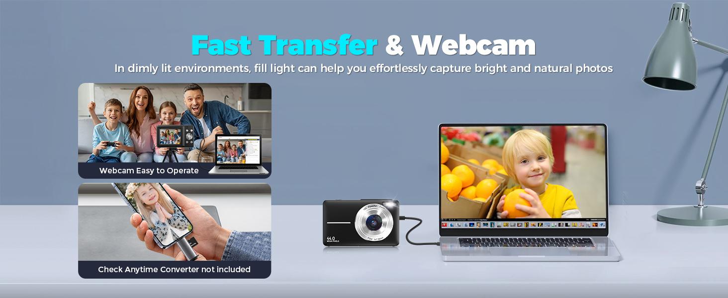 Digital Camera, FHD 1080P Camera, Digital Point and Shoot Camera with 16X Zoom Anti Shake,Suitable for teenagers and beginners,Holiday Gifts Handycam Pink,Holiday gifts, Christmas