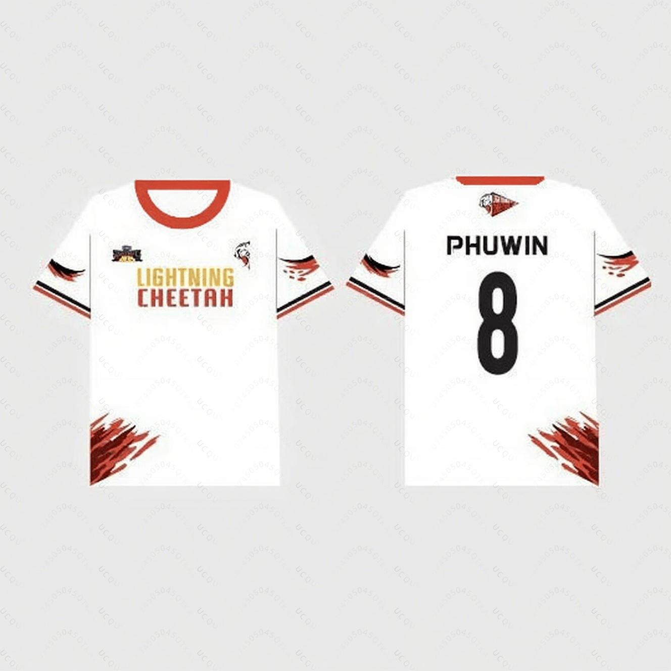 2026 Summer Round Neck Casual Thailand Men and Women Gmm Tv Sports Meeting Jerseys 3d Printed Short-Sleeved Red Team Beach Wear