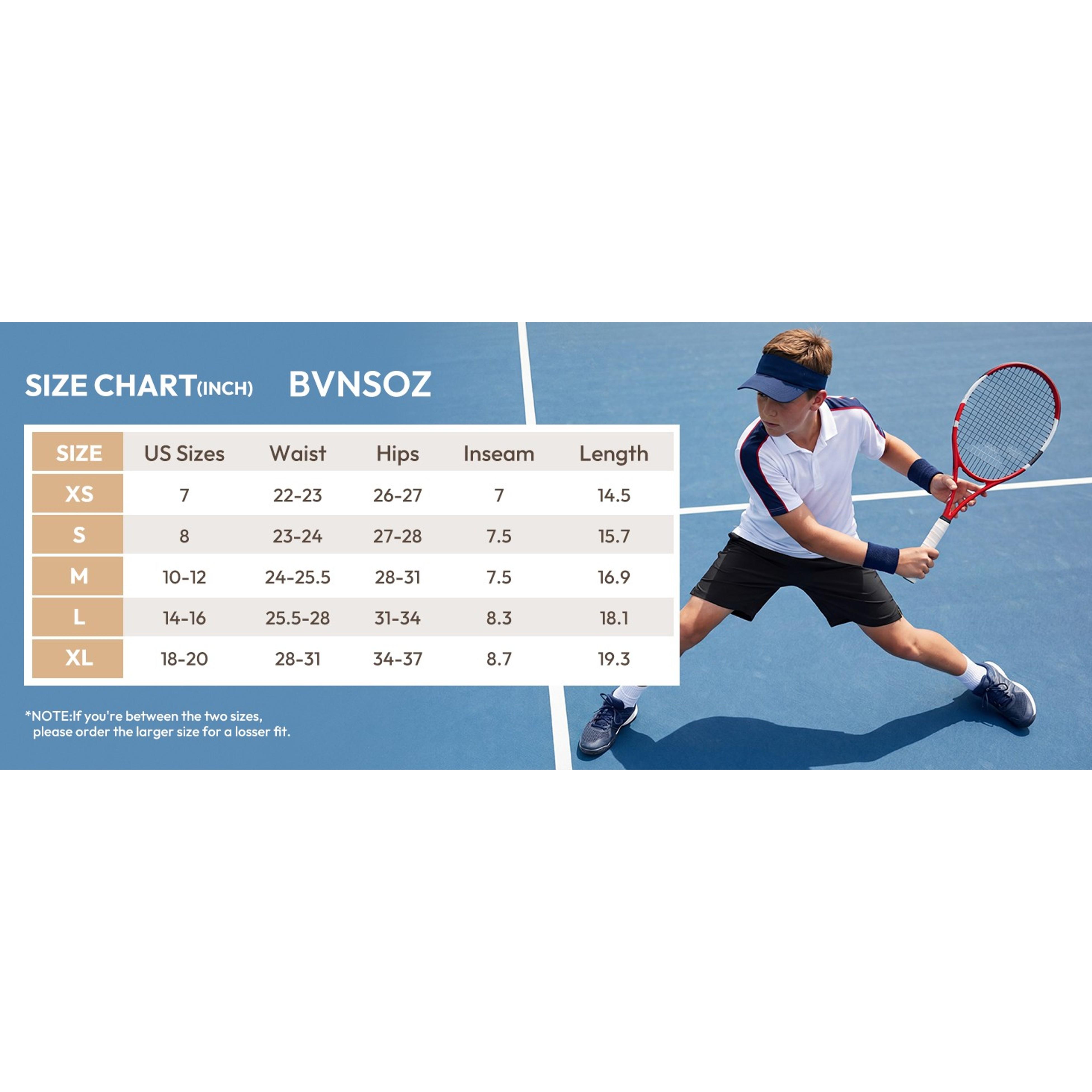 Boys' Quick Dry Outdoor Sports Shorts with Pockets, Elastic Waistband, Moisture Wicking, Mid-Length, Active Performance, Youth Teen Family Clothing