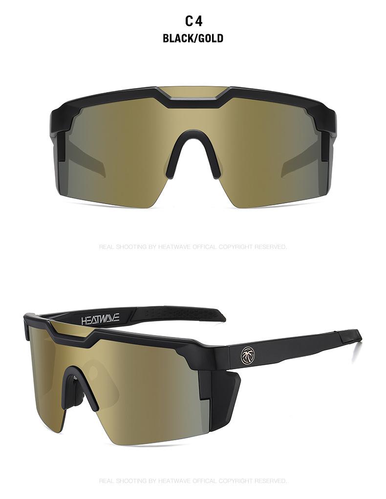 High‑Quality Real Coating Cycling Goggles, UV400 Outdoor Sports Sunglasses, Windproof Anti‑Glare Sports Glasses for Men Women
