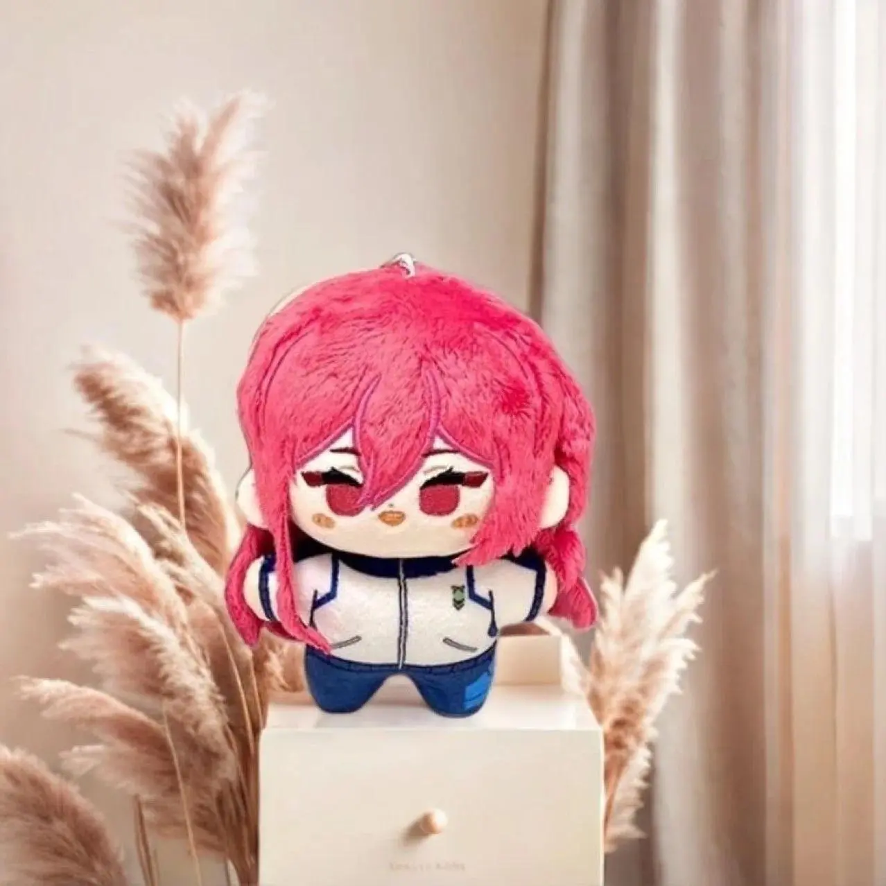 12cm Anime Plush Stuffed Doll Michel Caesar Seishiro Nagi Reo Mikage Chigiri Hyoma Bachira Meguru Pendant Keychain ornament gift