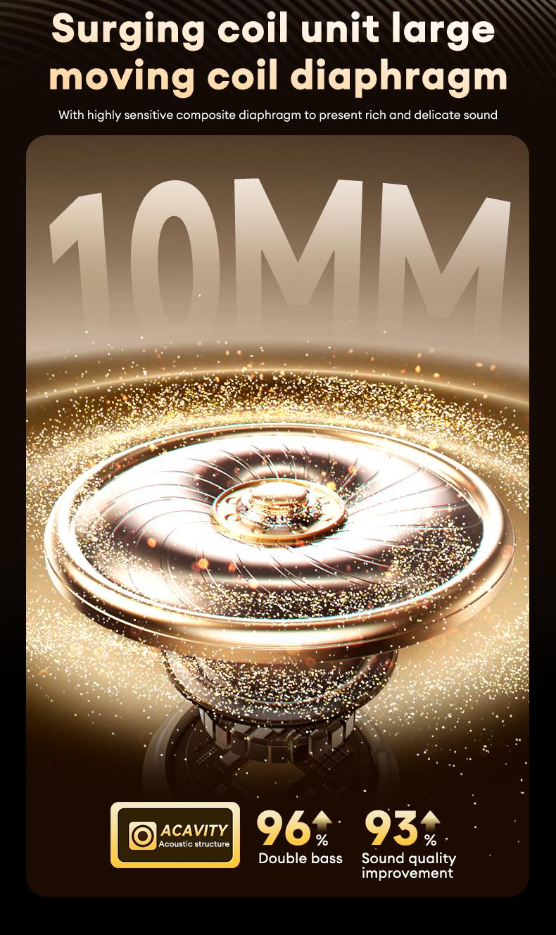 Transformers T83 Wireless Earbuds High Sound Quality headphone 360°Panoramic Stereo Space Sound Effects Comfortable To Wear