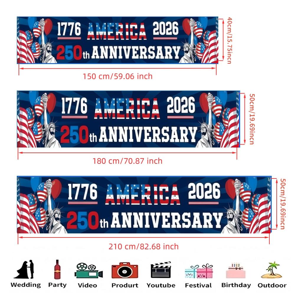 American Flag Eagle Banner, Polyester Material, Patriotic Party Decor, Independence Day Yard Decoration, Ideal Gift for Parties and Holidays