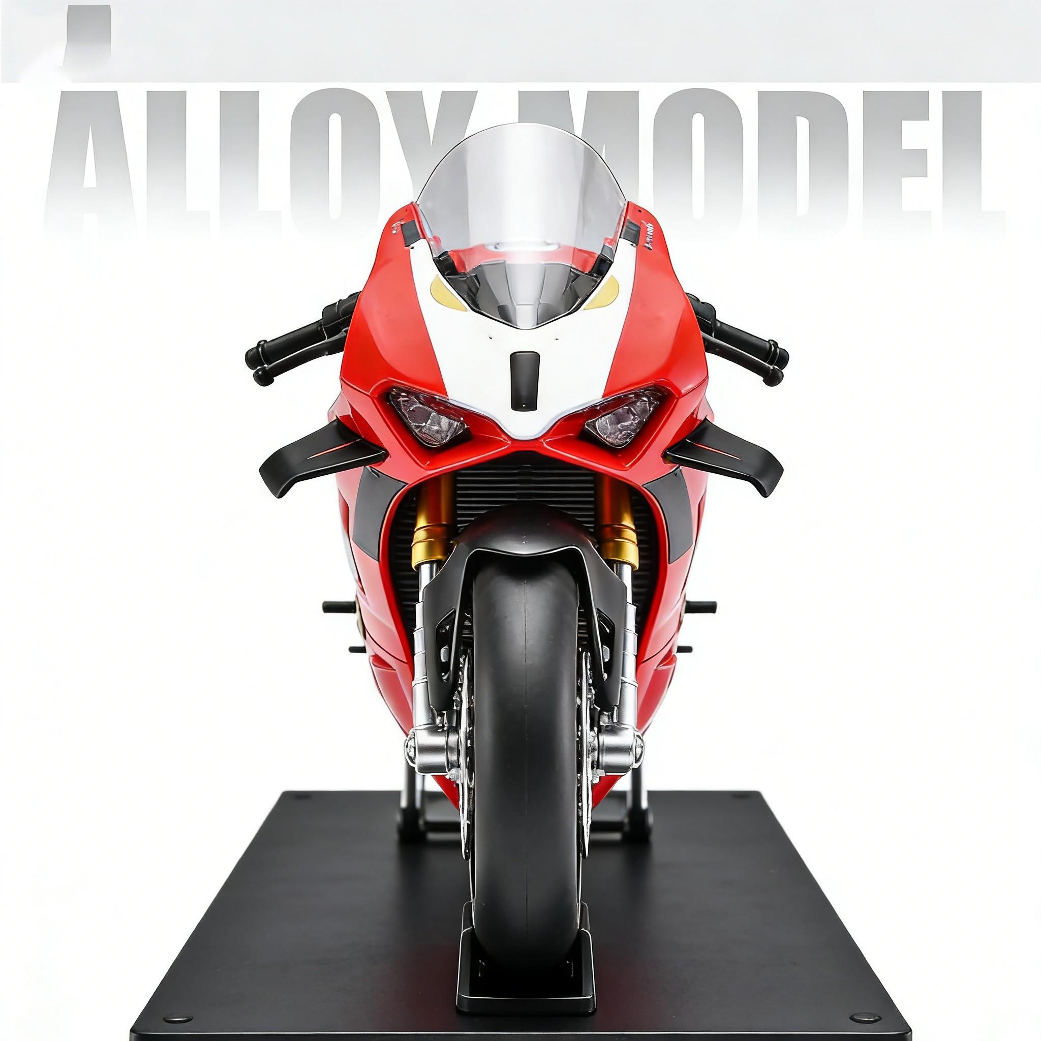 XLG Compatible for 1:6 H2R alloy die-cast motorcycle model, Diecast metal model, with jet and sound effects and display stand, Motorcycle Collection, Gift, Toy Moto Bike for Kids and Collectors Ages 8 and up, gifts for couples, friends and family