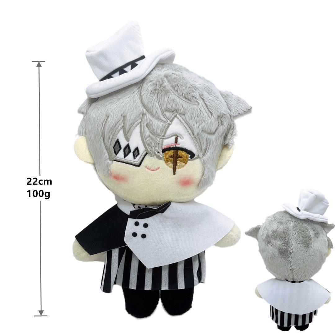 Demon Slayer Plush Stuffed Toys Tsugikuni Yoriichi Tsugikuni Michikatsu Akaza Anime Cartoon Figure Doll Children's Birthday Gift