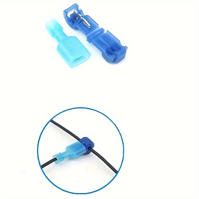 Fast Electrical Connector Curly Terminal: 25/50sets of Insulated Negative Terminals