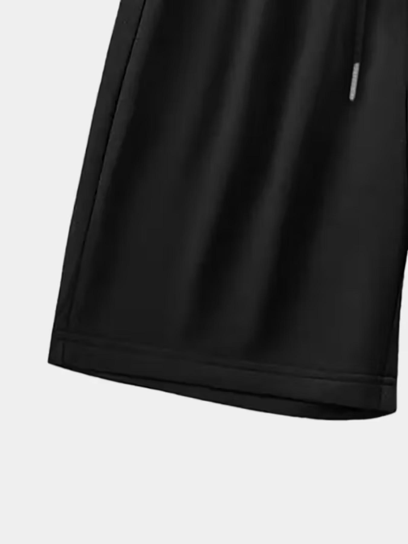 Men's Funny "GIVEASHITOMETER" Slogan T-Shirt & Shorts Matching Set - Attitude Streetwear Outfit