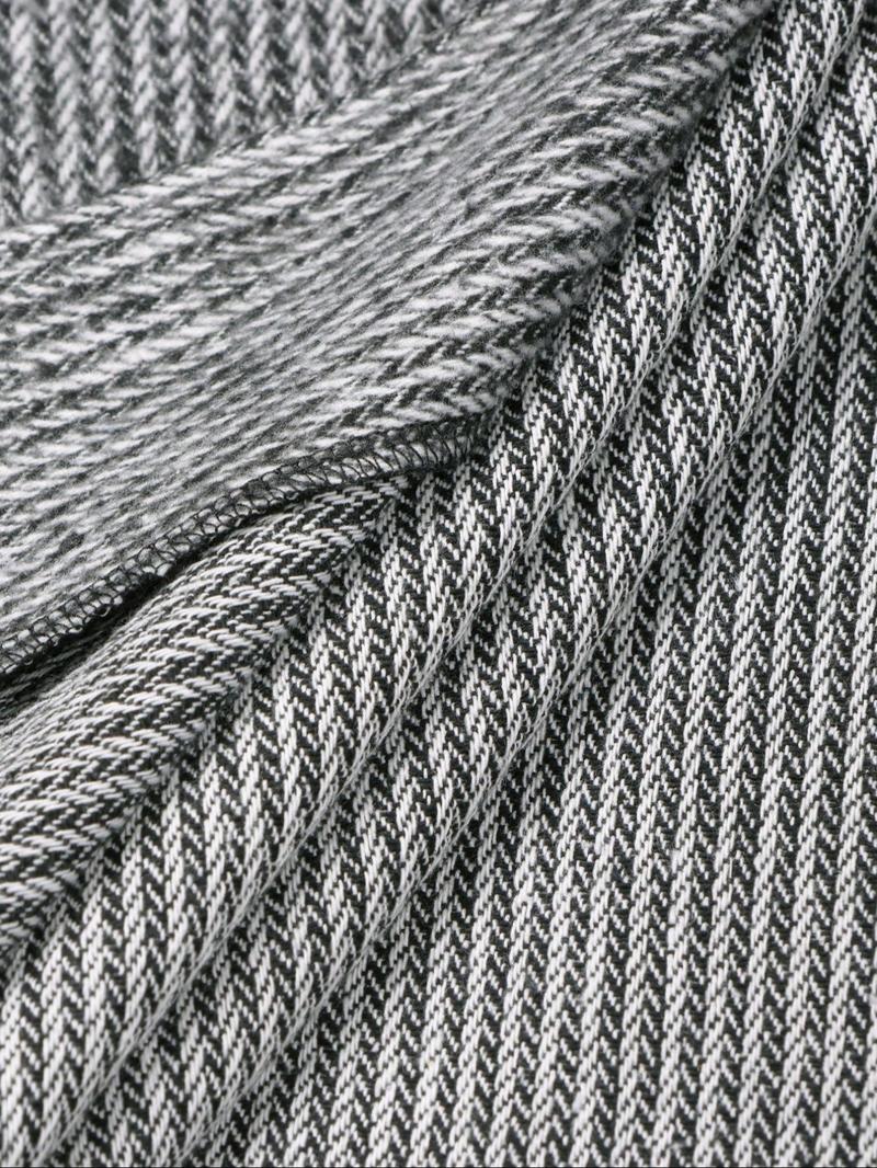 Men's Long Sleeve Loose Fit Woolen Jacket Coat, Casual Jackets, Fashion Casual Design, Suitable for Work or Outdoors, Lightweight Outerwear