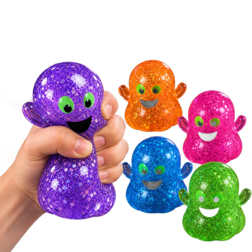 Halloween Ghost Squishy Toy - Relieve Stress While Strengthening Arms & Fingers