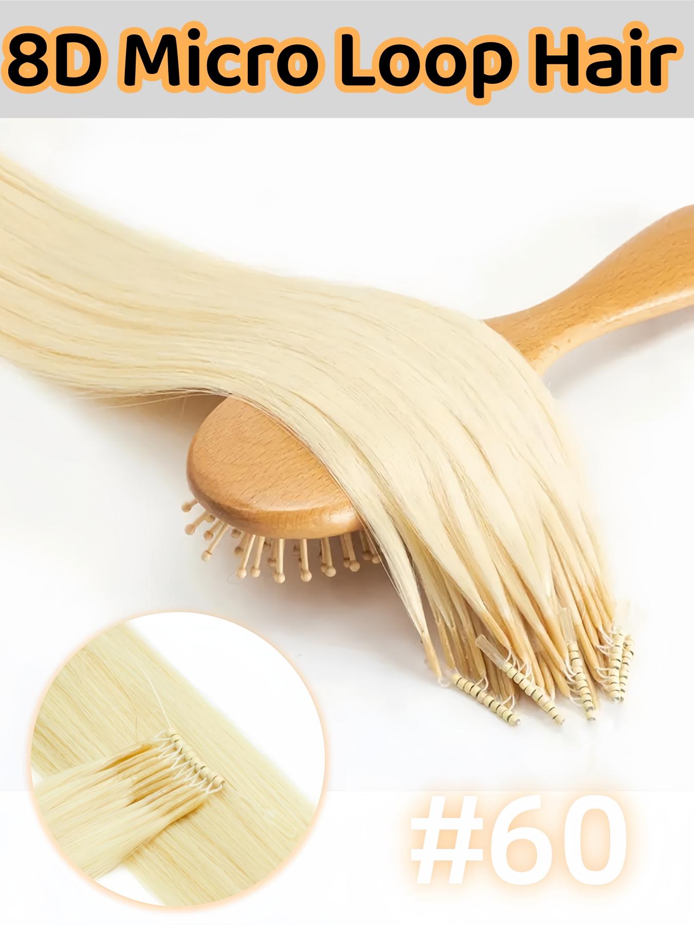 8D Nano Beads Hair Extensions Invisible Lightweight Seamless No Glue No Damage Comfortable All Day Long Lasting Natural Blending Perfect for Instant Longer Undetectable Beads Extensions That Look Totally Real for Daily Party and Any Occasion