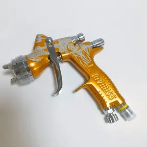 Devidiss Air Spray Gun, 600ML Compressed Air Tool, Stainless Steel Nozzle Paint Sprayer for Water-Based Varnish Car Coating