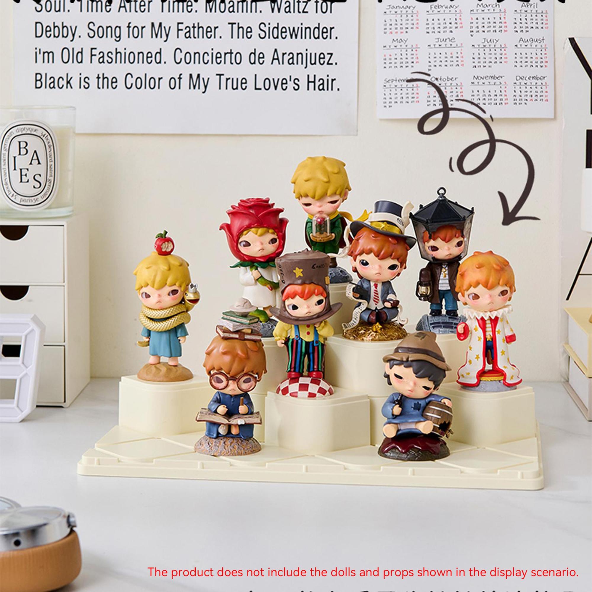 Handmade Plush Display Storage Box, Transparent Protective Cover, Dustproof Moisture-Proof, DIY Building Blocks Module, Stackable