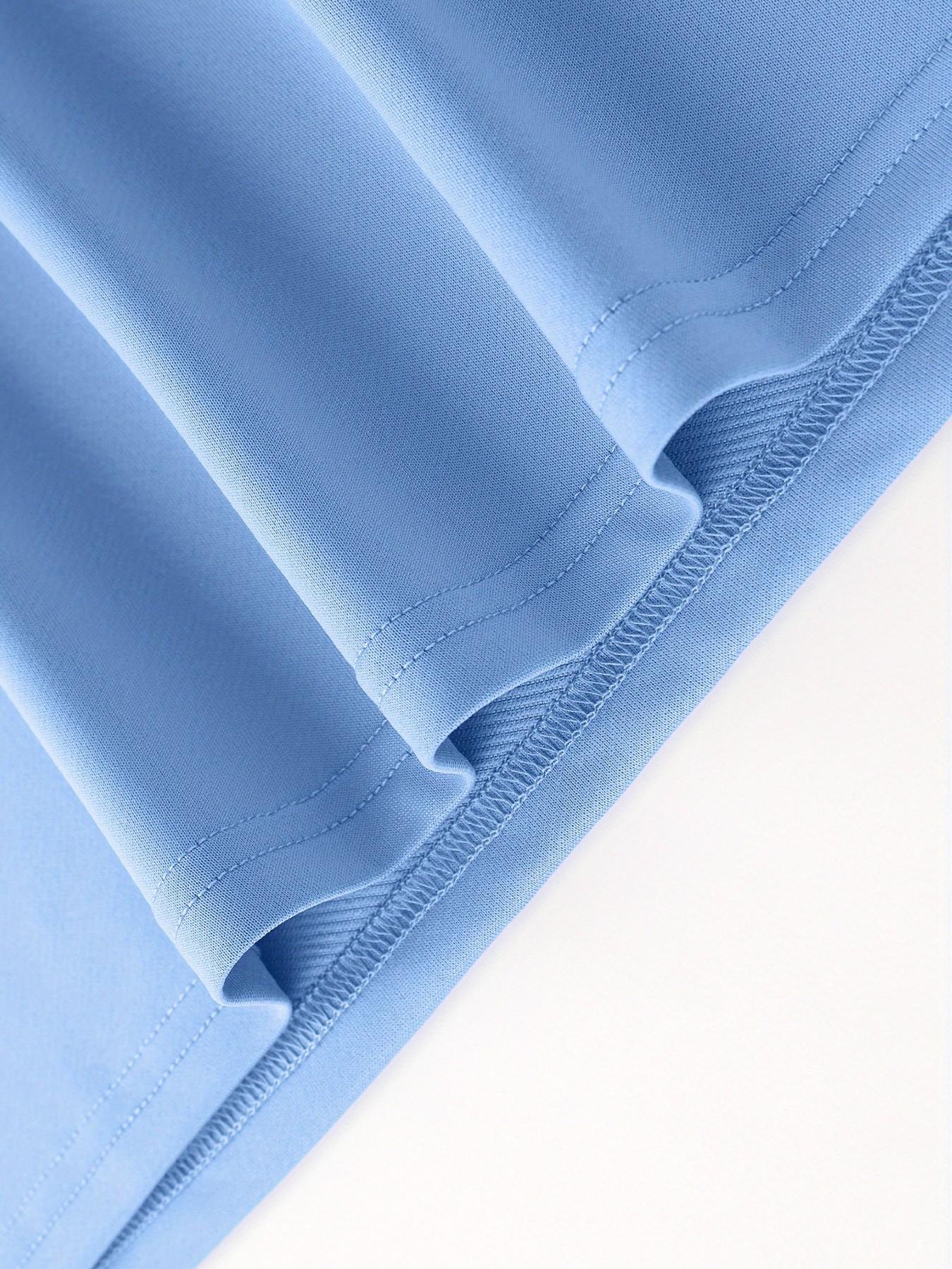 Men's Round Neck T-Shirt, Fashionable Geometric Print, Slim Fit, Long Sleeve, Casual Retro Style, Perfect for Daily Wear, Gifts