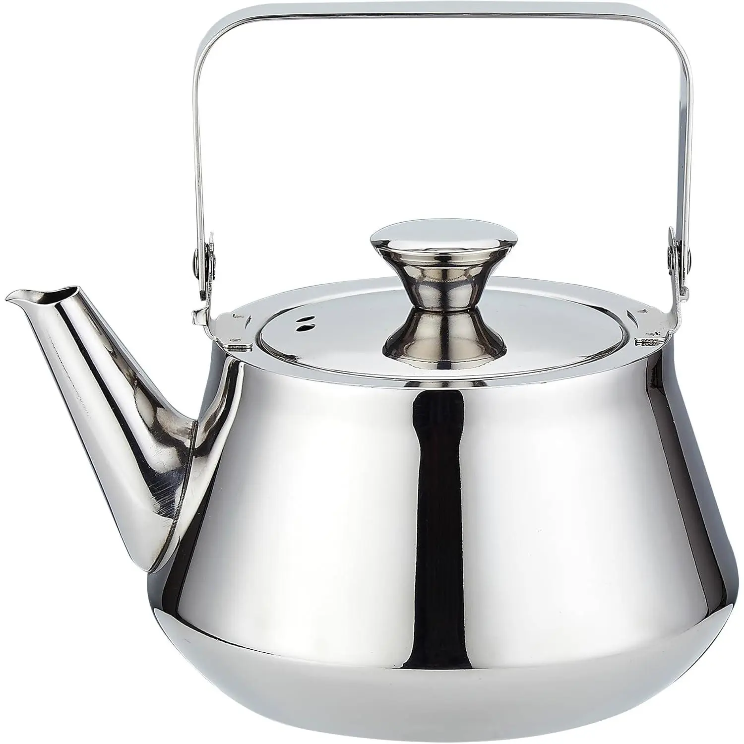 1.3 Quart stainless steel teapot with Infuser A modern, minimalist style