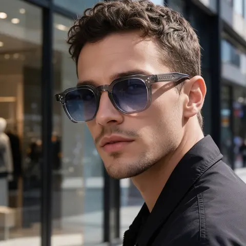 CATERSIDE 1/2/3 Counts  Retro Sunglasses, Propionate Square Frames, PC+CP Material, Stylish Vintage Street Style. Unisex. Great for Outdoor Sports, Travel, Beach,Road Trips, Cycling, Music Festivals, Beach Weddings, Parties, Rriving, Street