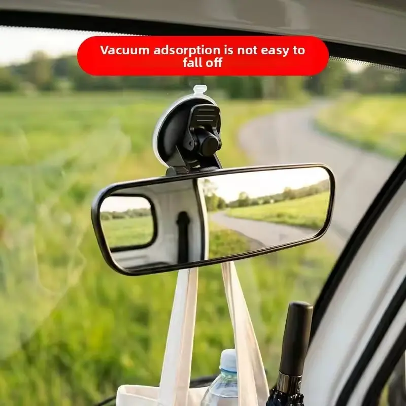 360° Adjustable Suction Cup Car Rear View Mirror, HD Wide‑Angle Baby Car Seat Observation Mirror, Universal Auto Interior Mirror for Electric Tricycles