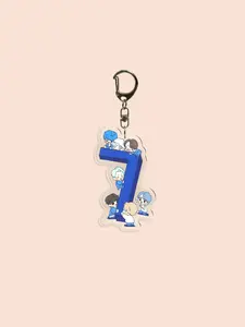 acrylic keychain V layover boy with l UV seven A-share，St black swan，K-pop number 7 album seven bagcharm；The best gift for fans; k-pop lovers