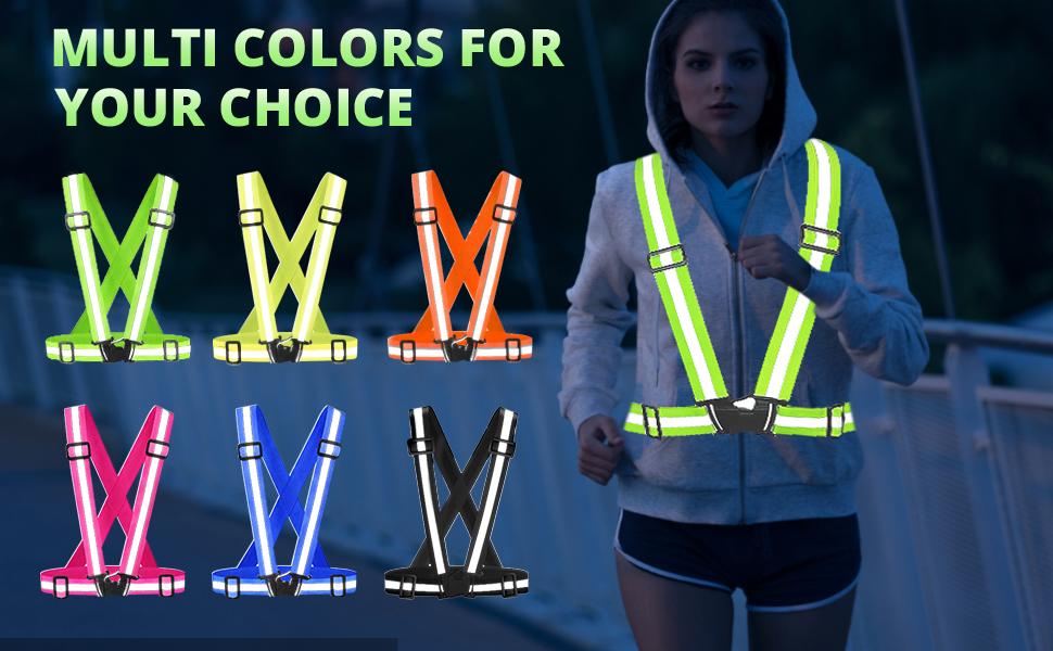 Reflective Safety Vest (2pcs) - High Visibility Vest Adjustable Straps for Outdoor Jogging, Cycling, Walking and Riding,TikTokShopBlackFriday