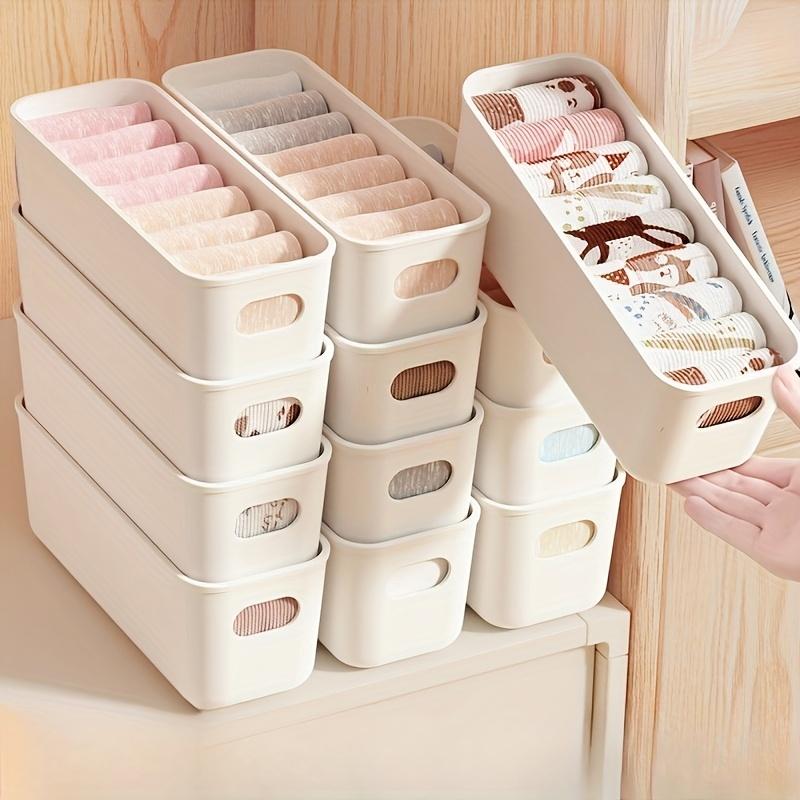 30 Pack Durable Stackable Plastic Storage Bins with Handles, Multilayer Storage, Multi-Functional Organizer Containers Boxes. Dual Design of Drawer Style & Open Storage. Stackable, Load-Bearing, Space-Saving. Ideal for Home, Office, Dorm