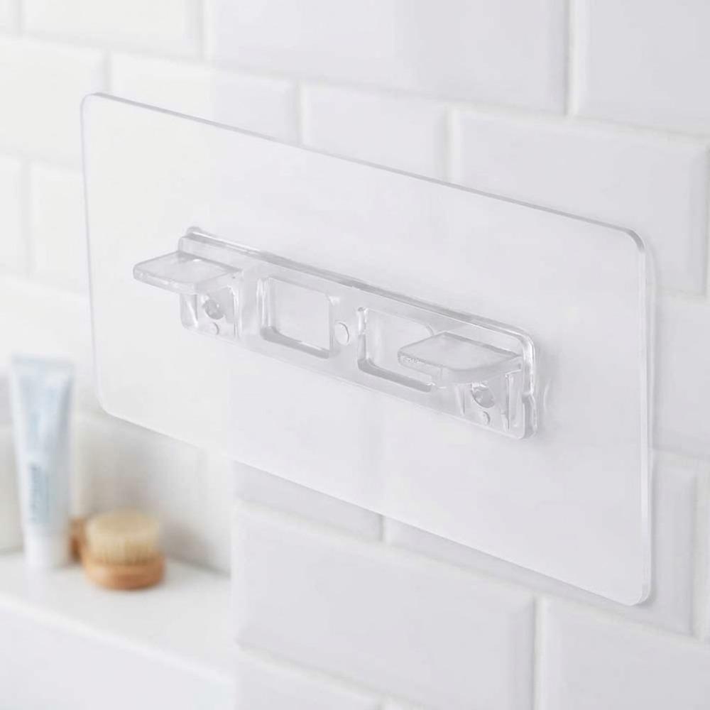 No Drill Shelf Supports, Heavy Duty Adhesive Brackets for Closet Organizer, Adjustable Dividers, Invisible Spacer, Bathroom & Kitchen Shelf Clips, Load-Bearing Removable Extenders, Wall Mounted Hooks, Moisture-Proof Storage Rack.