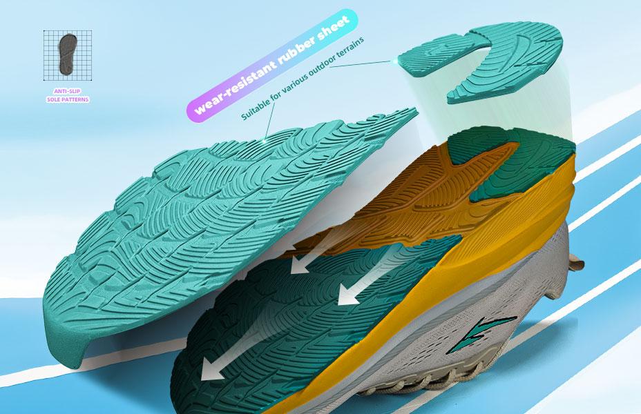 Mens Slip On Running Shoes Athletic Walking Trainers Lightweight Breathable Mesh Tennis Sneakers