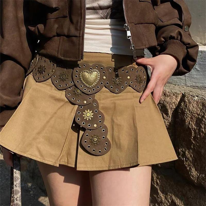 Women's Fashionable Solid Color Pattern Buckles Belt, Casual Business Belt for Party, Daily Clothing Decor, Trendy All-match & Exquisite Belt for Birthday Gift