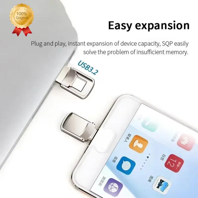 2026 Flash Drive Metal High-Speed Wireless Bluetooth Transmitter USB 16TB 2TB Car Stereo Music Audio Receiver Bluetooth Adapter Secure Anti-Slip AirPods Case