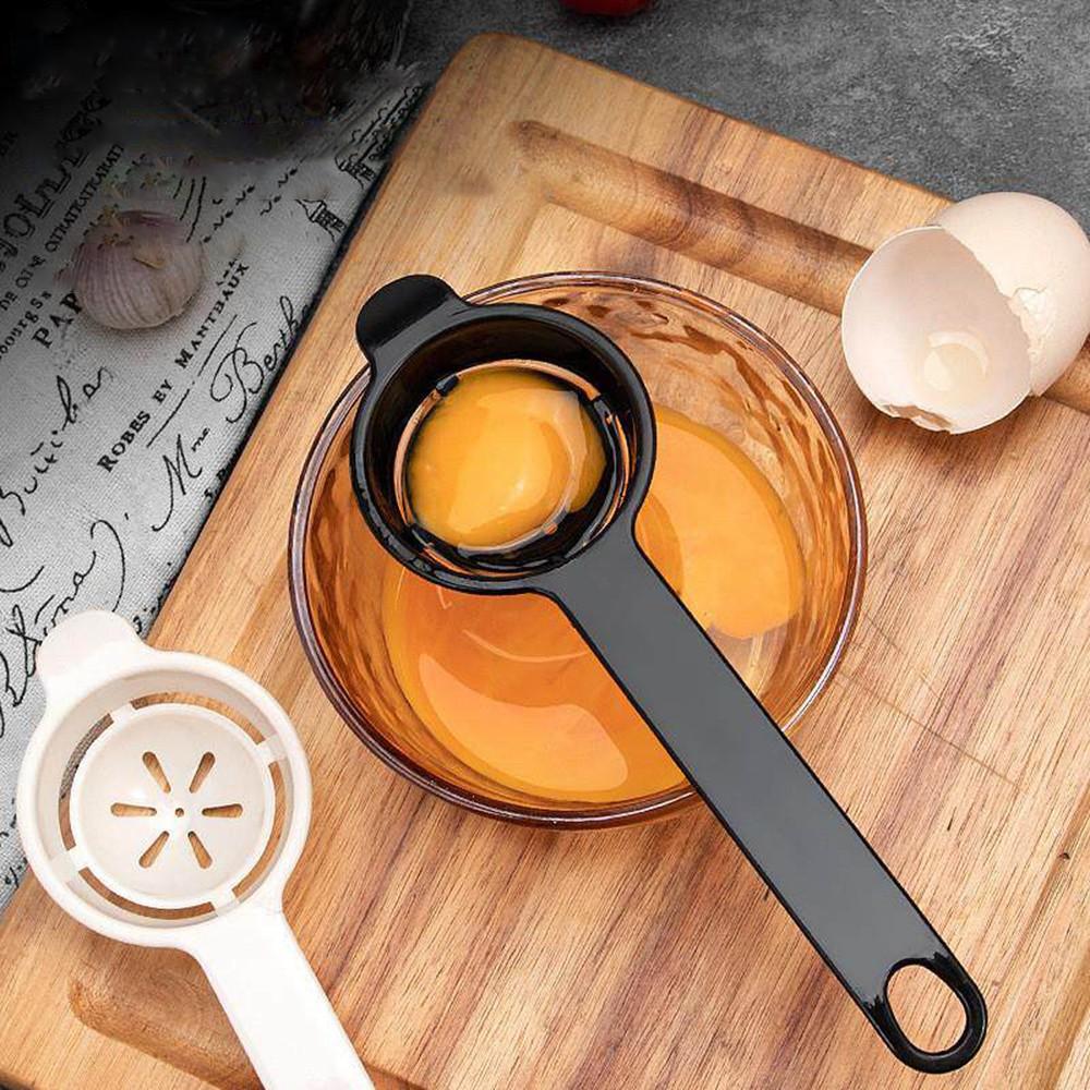 11pcs Plastic Measuring Cups, Spoons and Egg Yolk Separator Divider Set - Kitchen Measuring Tool, Stackable Measure Cup for Liquid & Dry Measuring, Kitchen Gadget for Cooking & Baking, Kitchen Tool | Modern Kitchenware | Durable Plastic