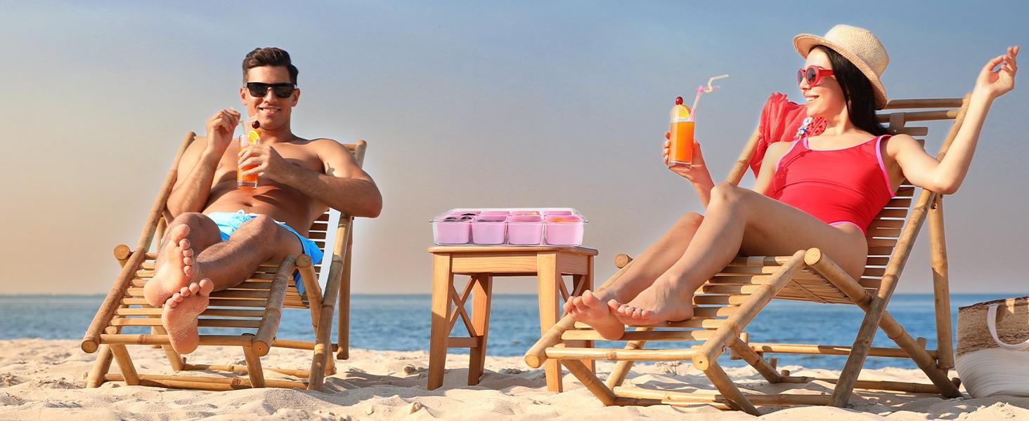 1Pc Divided Serving Tray with Lid-Snackle Box Charcuterie Container for Portable Snack Platters-Clear Organizer for Candy, lunch bento box,Perfect for Party,Travel(4/8 Compartments)