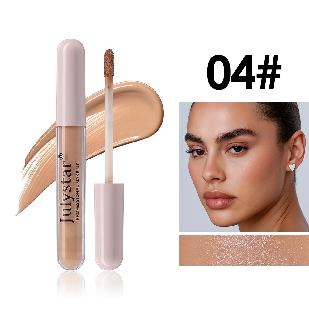 Julystar Multi-Color Concealer Liquid, Matte Finish, Natural Fit, Lightweight Hydrating Texture, Covers Imperfections, Multi-Pack